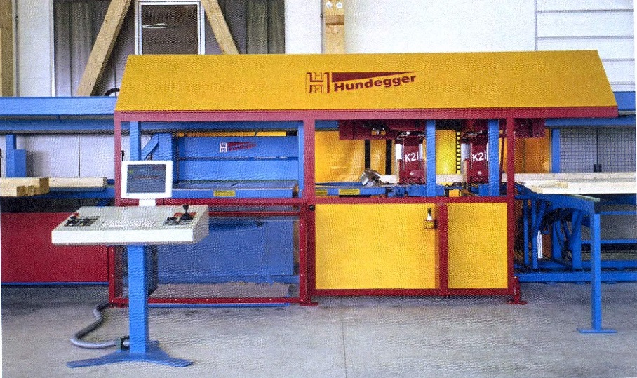 Автоматизированный деревообрабатывающий комплекс для всех видов столярно-строительных конструкций Hundegger ABM-K2i