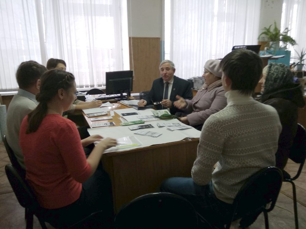 Выездная встреча в администрацию Скановского сельсовета  Наровчатского района