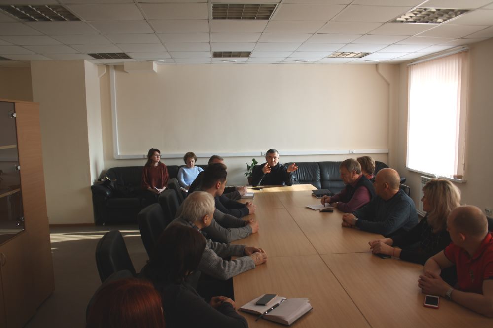 Рабочая встреча с предпринимателями Кузнецкого района