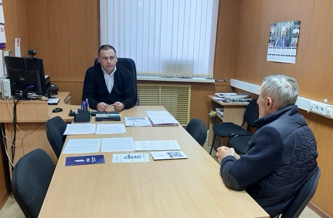 В бизнес — инкубаторе села Наровчат состоялась встреча с начинающим предпринимателем