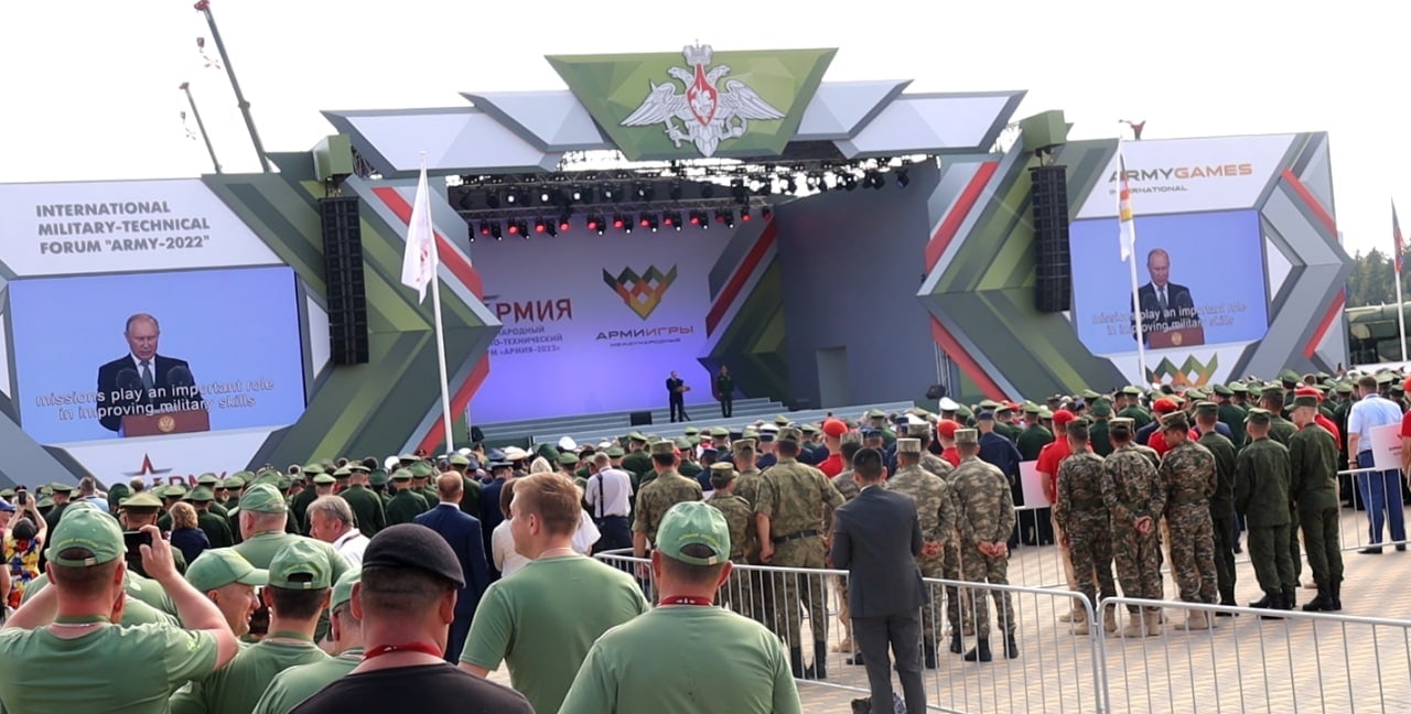Резидент ГКУ «ПРОБИ» принял участие в Международном военно-техническом форуме «Армия-2022»