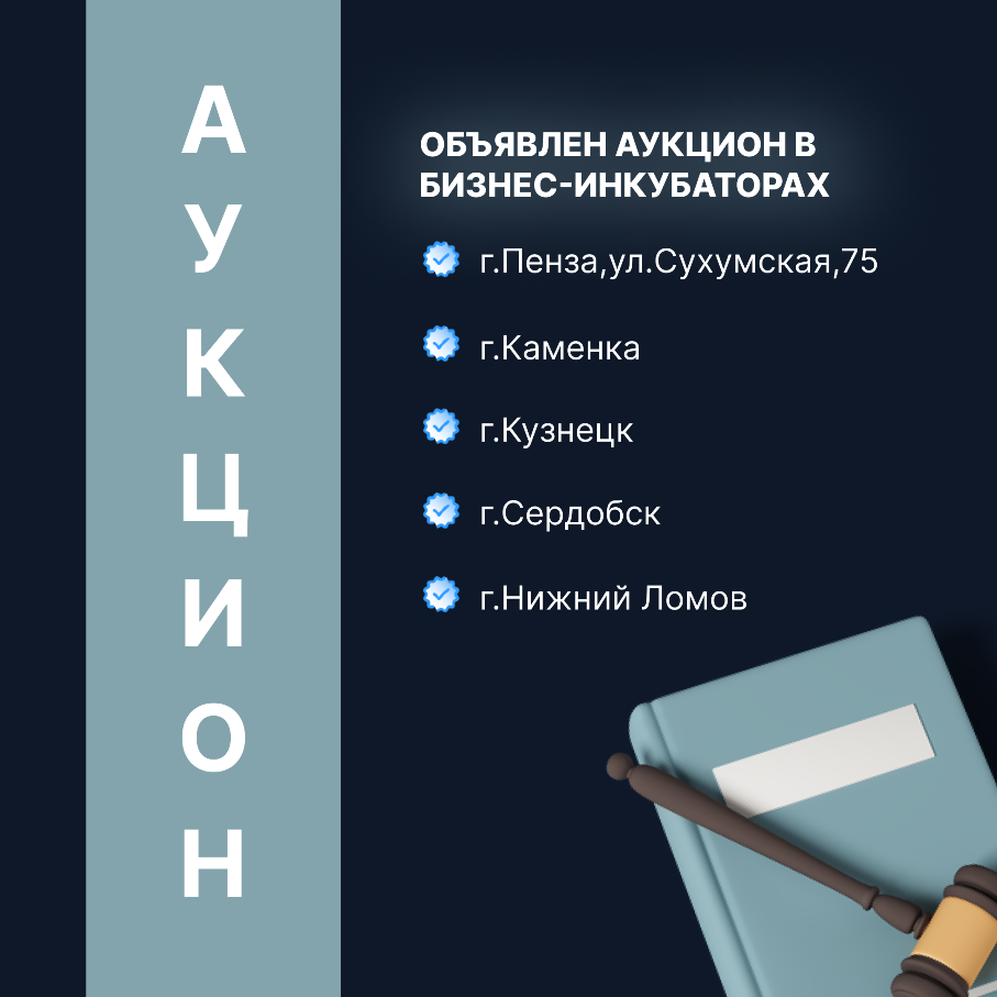 Объявлен аукцион на помещения в Пензе и районах — ГКУ ПРОБИ