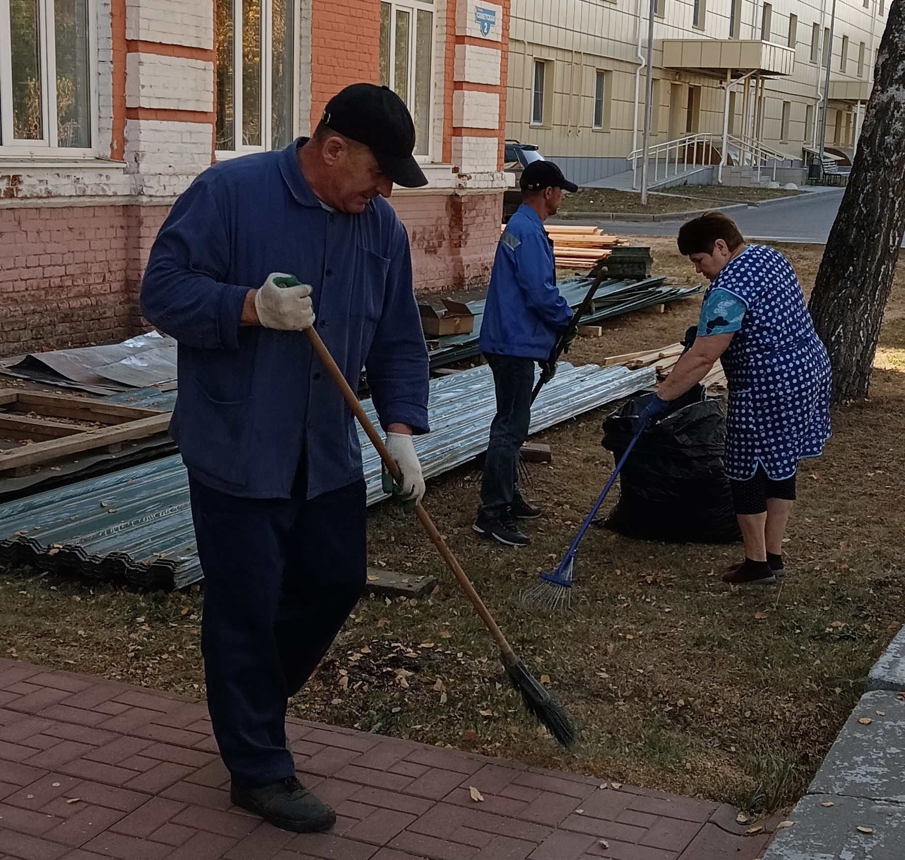 В ГКУ «ПРОБИ» состоялся субботник в рамках месячника по благоустройству